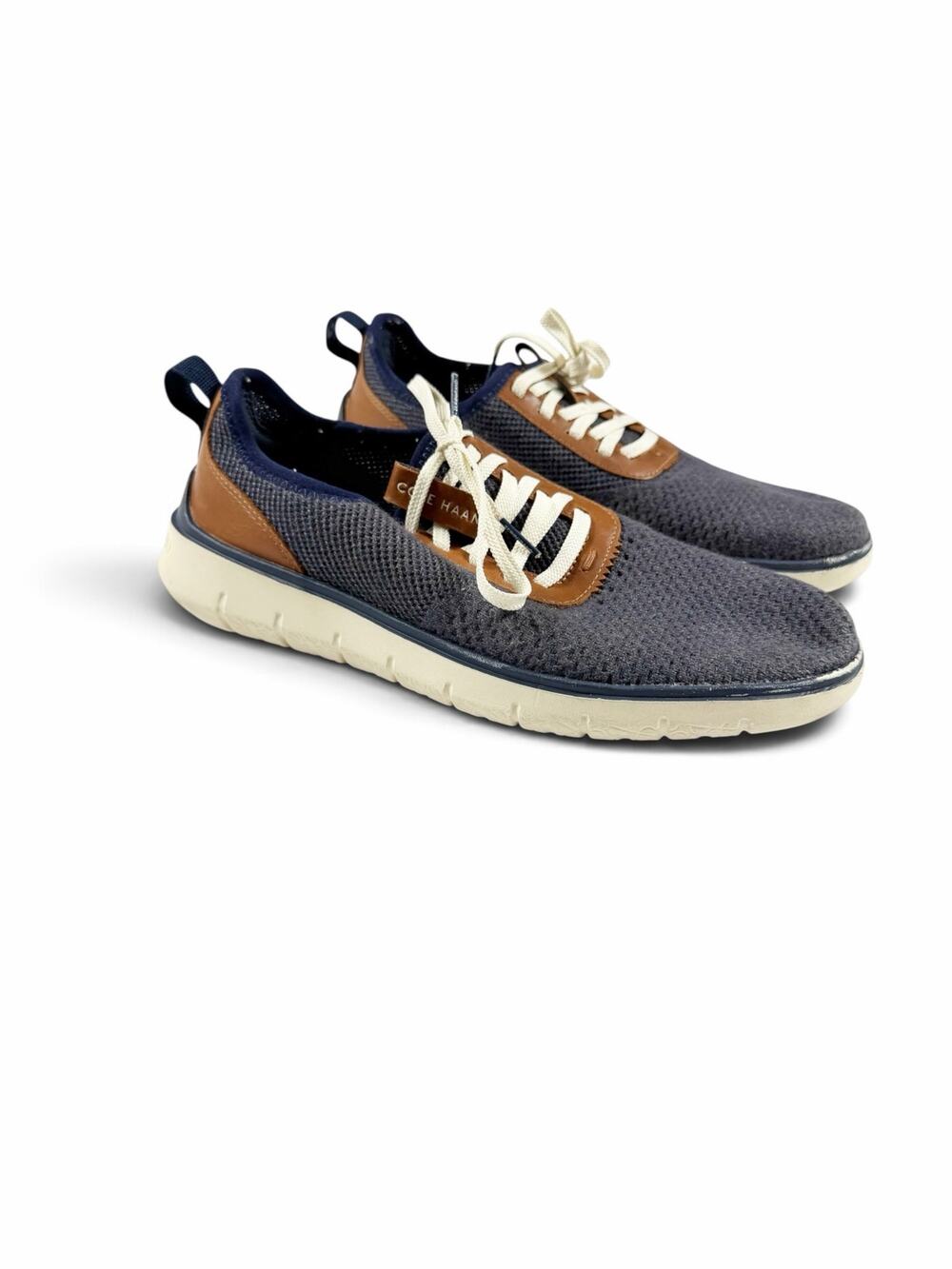 Cole Haan ZeroGrand Stitchlite Wingtip Oxford Sneakers Navy Men’s 8